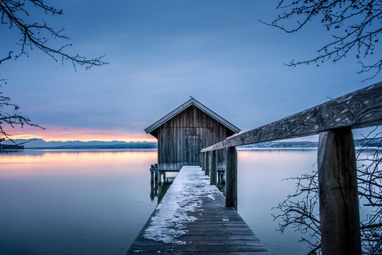 Bootssteg am Ammersee