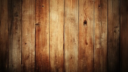 Naklejka premium Rustic Weathered Brown Wooden Planks Background Texture