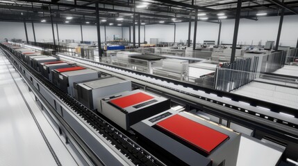 Modern Automated Factory Production Line Machinery