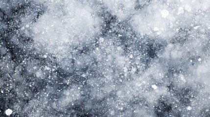 Abstract Watercolor Painting In Shades Of Grey And White