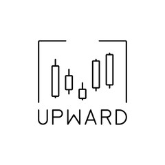 
Outline Upward Trend Line Icons show bullish potential.