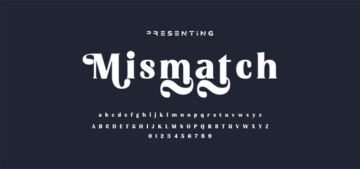 Premium luxury elegant alphabet letters and numbers. Elegant wedding typography classic serif font decorative vintage retro. Creative vector illustration