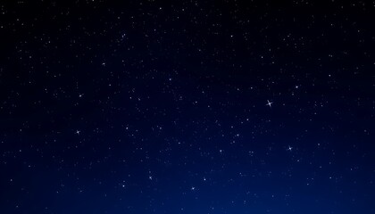 Fototapeta premium Night Sky Filled With Numerous Twinkling Stars