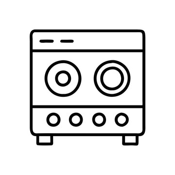 recommend clip art: amplifier icon, amplifier line art - simple line art of amplifier, perfect for amplifier logos and icons