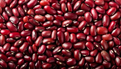 azuki beans top view, AI generated