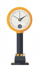 Industrial Gauge: Precision Measurement and Process Control in Manufacturing. Explore the World of Industrial Instrumentation and Automation Technology with this Captivating Image.