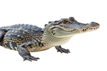 A baby alligator is laying on its back with its mouth open