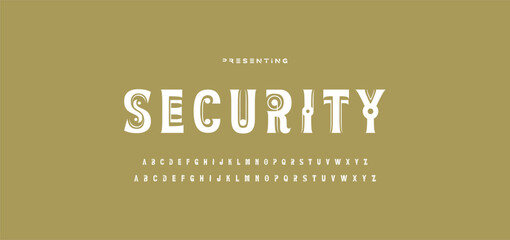 Luxury wedding alphabet letters font with tails. Typography elegant classic serif fonts and number decorative vintage retro concept for logo branding. vector illustration