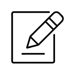 editor icon, editor line art - simple line art of editor, perfect for editor logos and icons