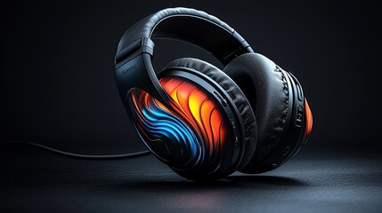 Naklejka premium Edifier Neon Headphones: Immersive Audio Experience