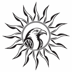 Propose Day vector silhouette black design white background