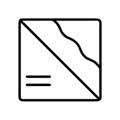 gradient background icon, gradient background line art - simple line art of gradient background, perfect for gradient background logos and icons