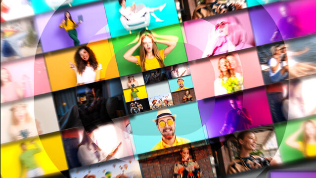 New Stylish Show template contains 15 text placeholders, 24 media placeholders and 1 logo. Available in HD 