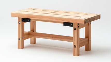 Create sturdy industrial-style workbench workshop gigapixel image indoor close-up design for enhanced productivity