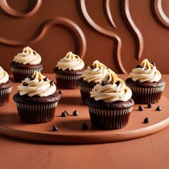 cupcakes with frosting and sprinkles,Delicious Cupcakes with Colorful Frosting and Sprinkles, Sweet Treats for Parties and Celebrations, Freshly Baked Cupcakes with Frosting and Sprinkles 