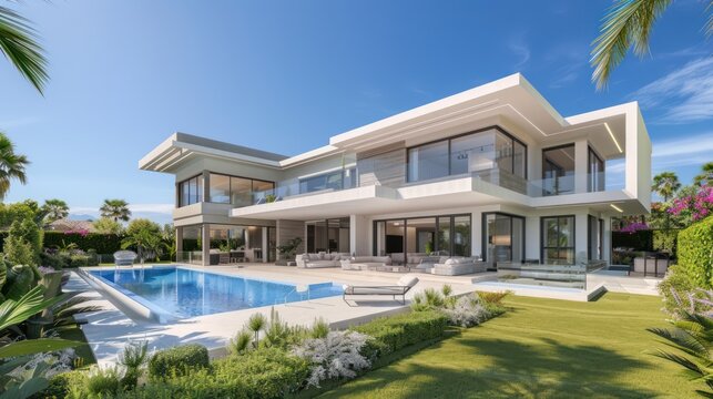 Modern Luxury Villa with Pool