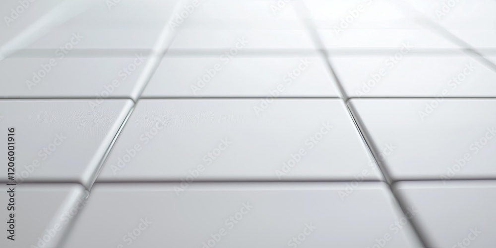 Poster High-resolution close-up showcasing crisp, intersecting lines on a pristine white surface, ideal for minimalist and modern designs.