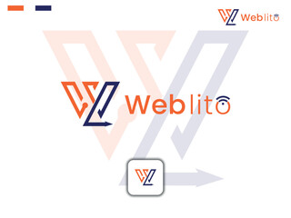 Web logo design - w logo design 