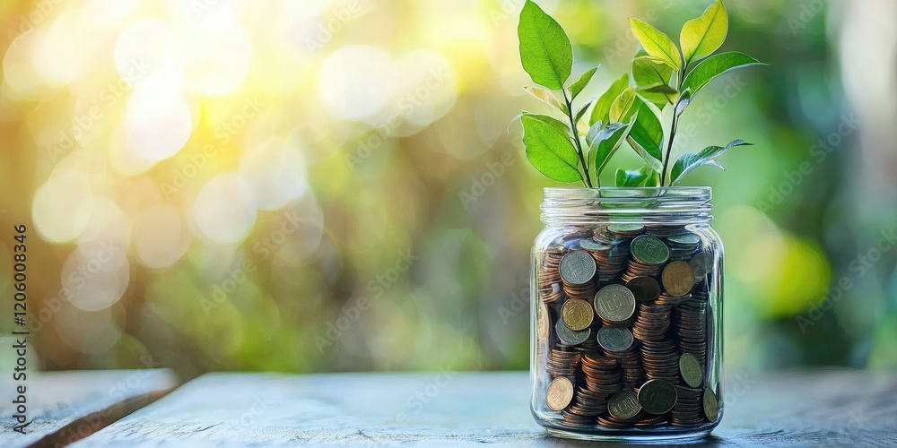 Poster infographic illustrating how to optimize savings with clear visuals and actionable tips, educational
