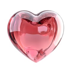 Romantic floral heart made of delicate pink and red petals with a dreamy pastel bokeh background, perfect for Valentine's Day cards, February 14 posters, wedding designs, and love-themed celebration