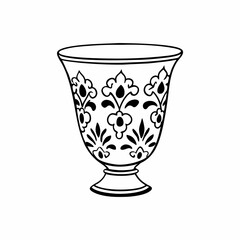 antique porcelain vase