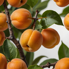 Apricots Branch A Delightful Cluster