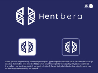 Modern and clean alphabet letter icon logo 