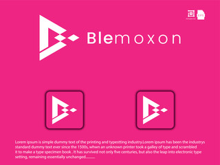 Modern and clean alphabet letter icon logo 