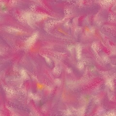 Big blurred brush strokes with distorted texture. Deep rose, pastel orange, cavern pink and dusky purple colors. Seamless hand drawn pattern.