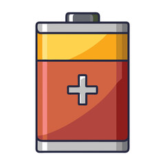 alkaline battery icon design