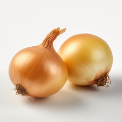 onion isolated on white background
