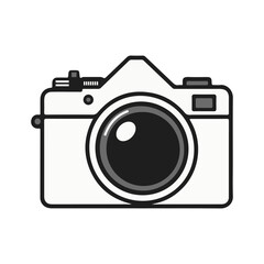 Camera icon vector 