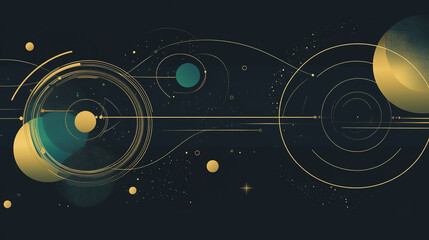 Obraz premium Abstract white background with Colorful circle lines. Digital future technology . Abstract business connection of lines from nodes innovation of communication in the network.