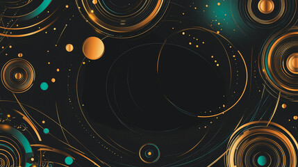 Abstract white background with Colorful circle lines. Digital future technology . Abstract business connection of lines from nodes innovation of communication in the network.