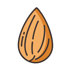 almond icon design