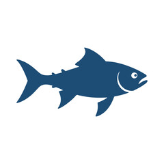 Fish icon vector art
