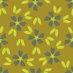 A beautiful digital Allover design illustrate artwork design print for cover fabric textile and wrapping paper