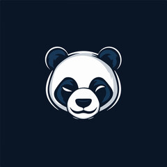 panda logo design
