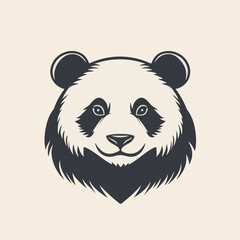 panda logo design