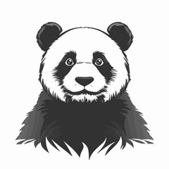 panda logo design