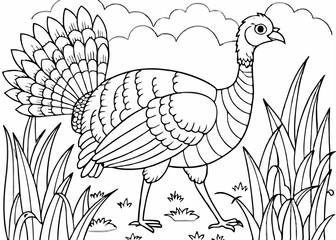 Turkey Vintage illustrations of Andean condor Illustration for greeting cards, printing and other design projects.