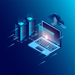 Technology Website Illustration Vector Design