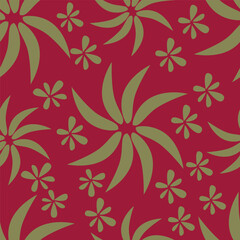 A beautiful digital Allover design illustrate artwork design print for cover fabric textile and wrapping paper