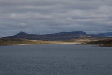 Landscape of Falkland Island 
