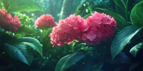 Obraz premium Pink flower bouquet close-up