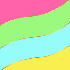 Wavy Colorful Background