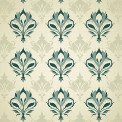 Fototapeta premium Seamless Minimalist Pattern for Wallpaper – Elegant and Subtle Design with Soft Hues