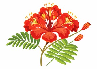 bouquet of red flowers