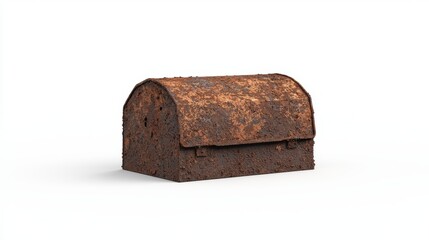 A Weathered Treasure Chest Evoking Mystery and Adventure