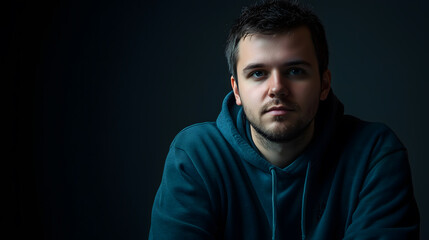 Fototapeta premium Portrait of a Diverse Individual